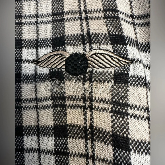 VTG 90’s Glen gate Windbreaker Lined Golf Pullover. Beige/cream/black Paid. XL. - Picture 3 of 11